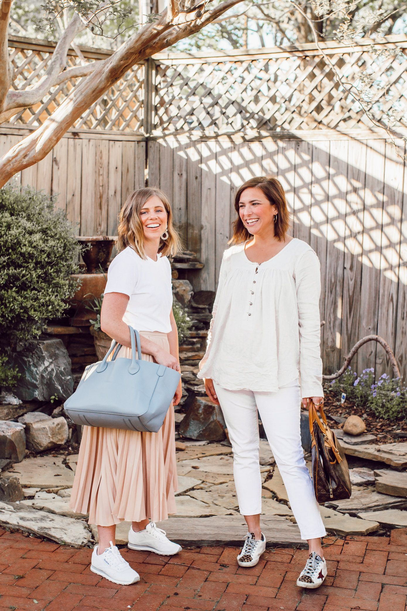 How to Style White and Cream together for Spring, Two Ways | Ft. Everlane, Chicwish, Free People, Gap | Louella Reese