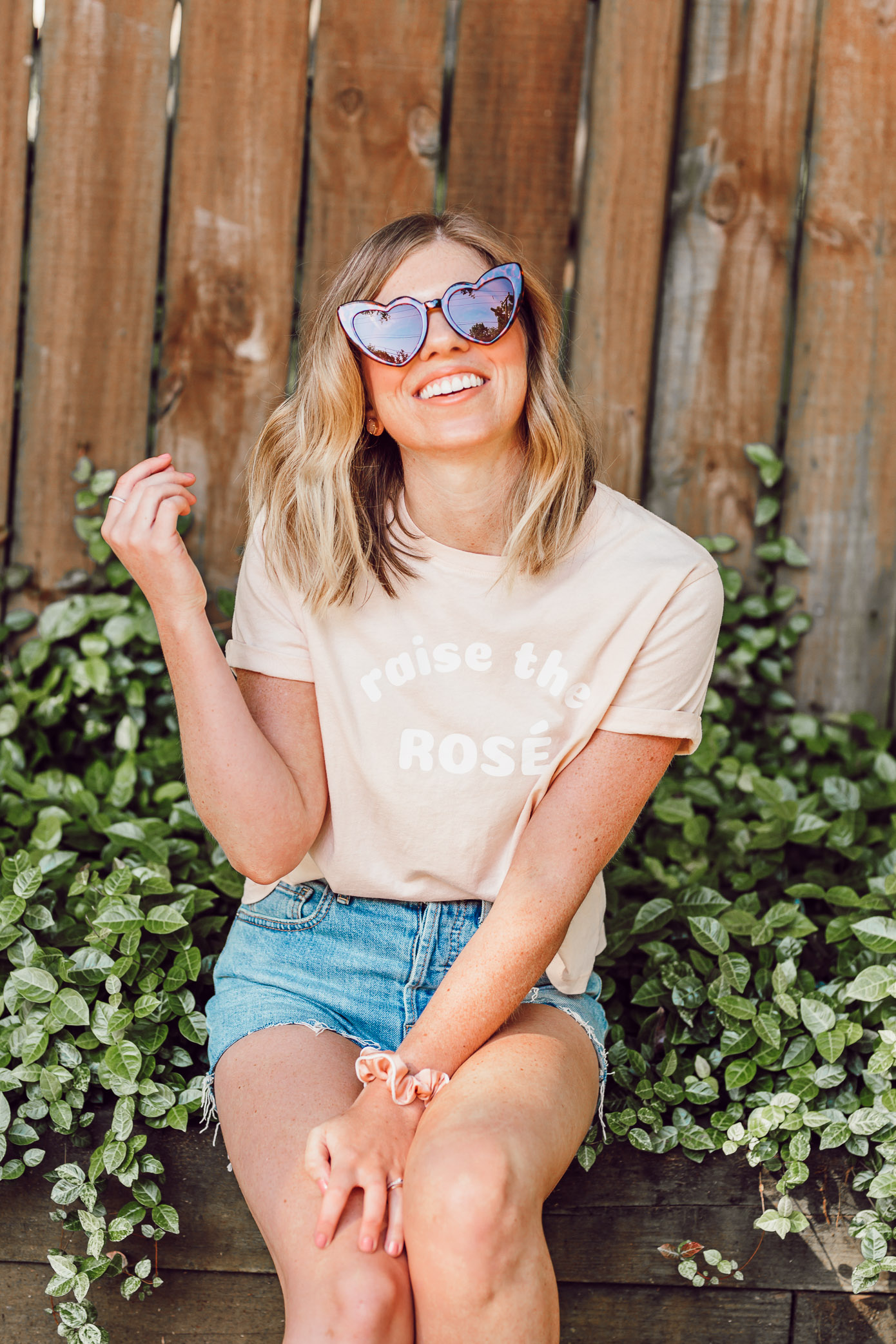 Raise the Rosé Graphic Tee | Cute Graphic Tees for Summer 2019 | Louella Reese