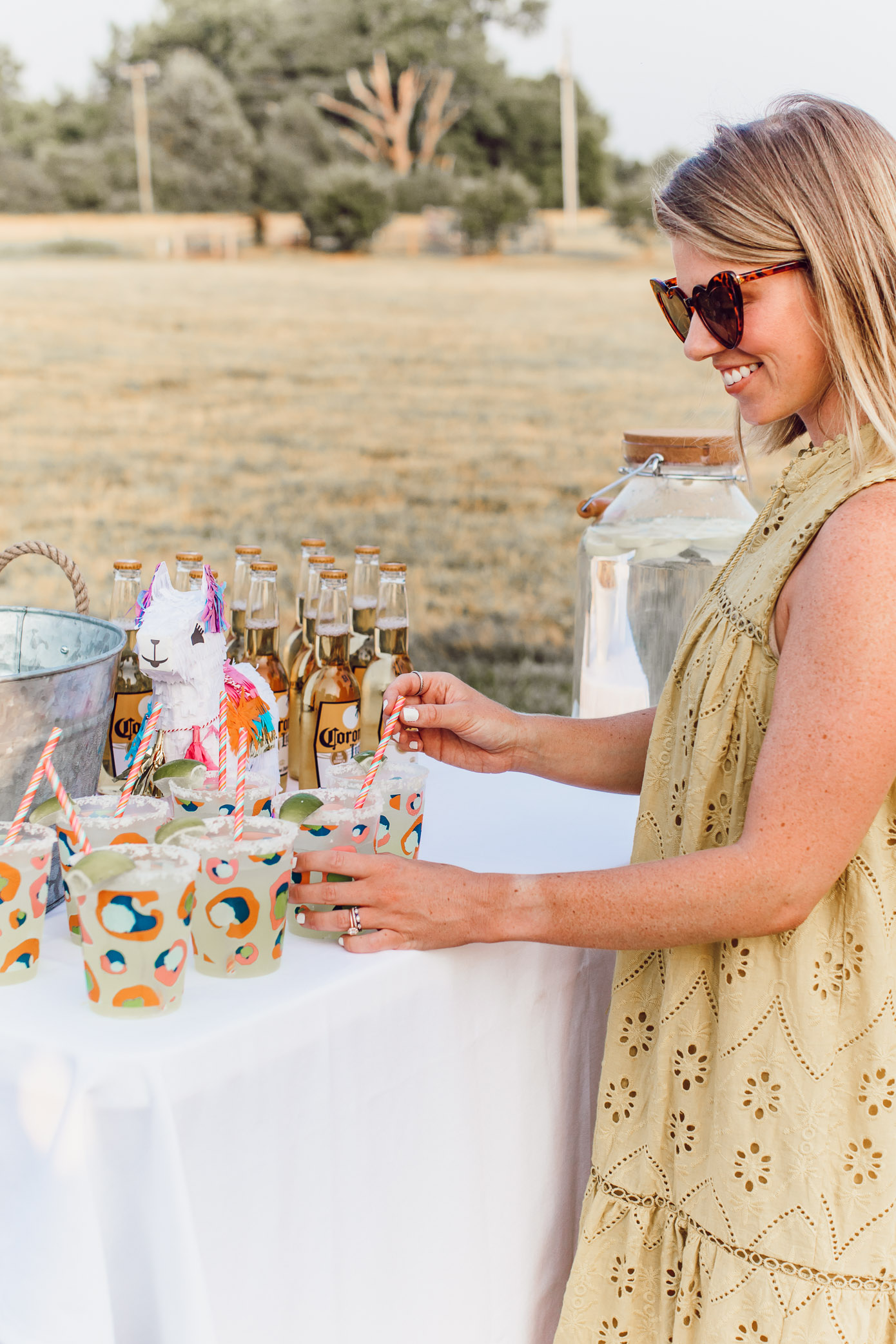 Backyard Summer Fiesta Margaritas | Louella Reese