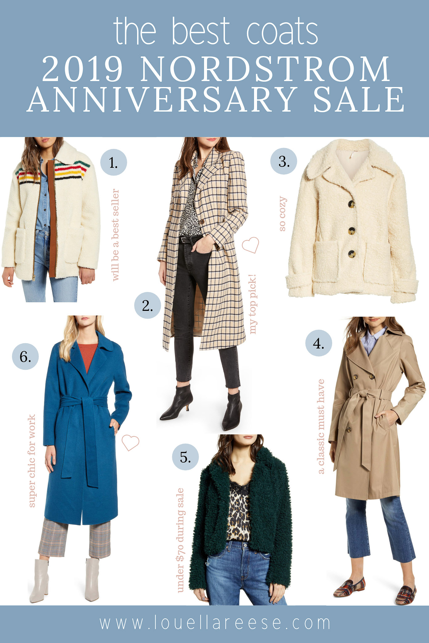 2019 Nordstrom Anniversary Sale Best Coats | The BEST Coats from the 2019 Nordstrom Anniversary Sale | Louella Reese