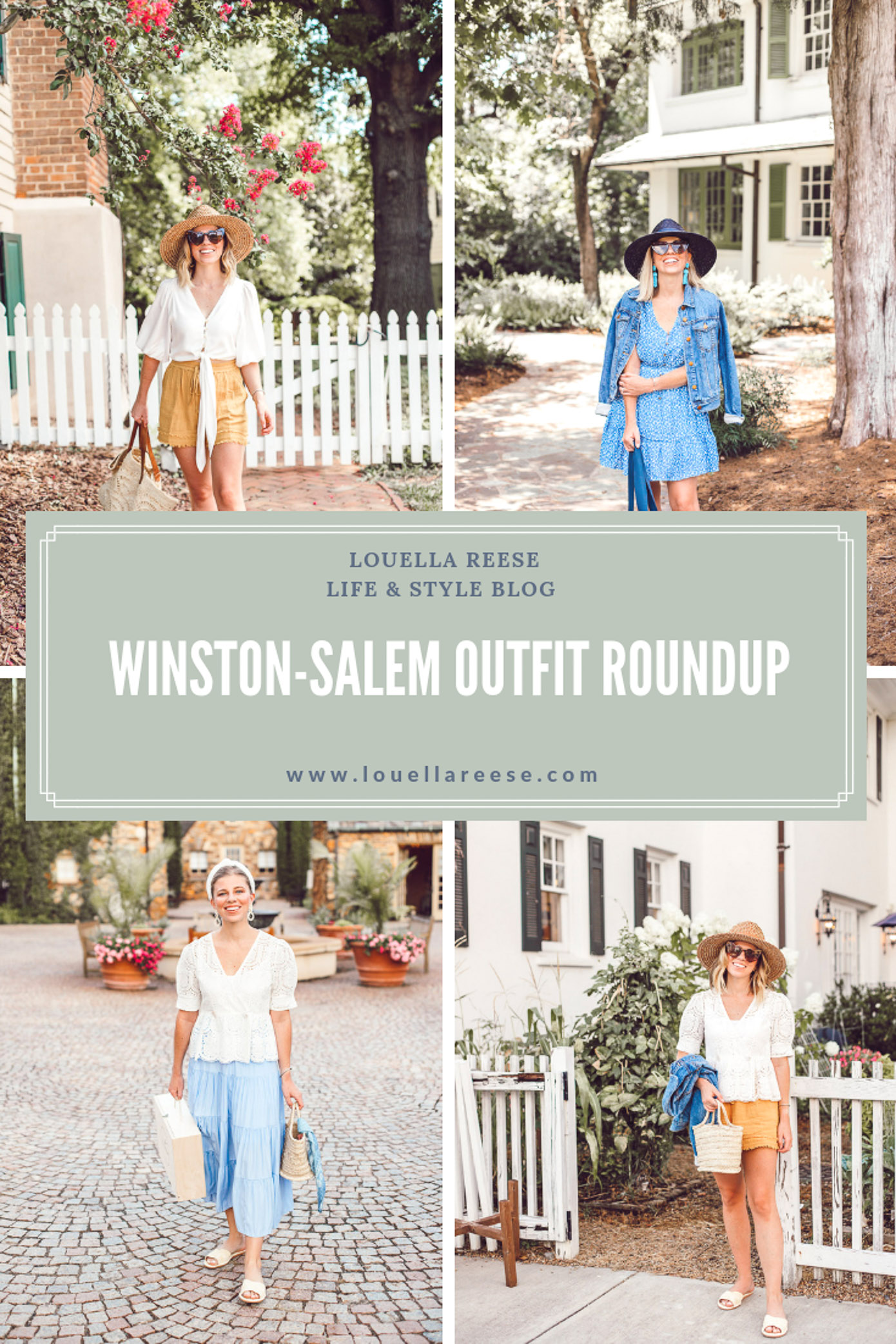 Winston-Salem Outfits - Everything I wore to explore Winston-Salem | Louella Reese