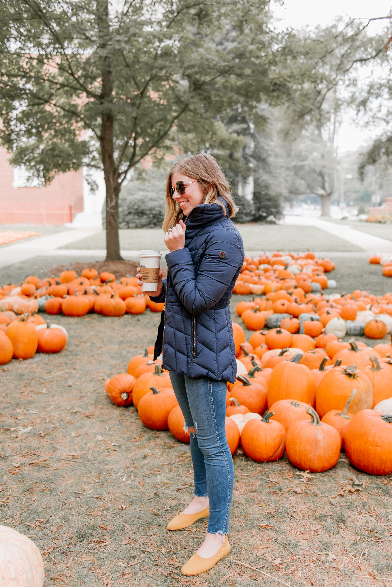 Packable Coat | Casual Fall Outfit Idea | Louella Reese