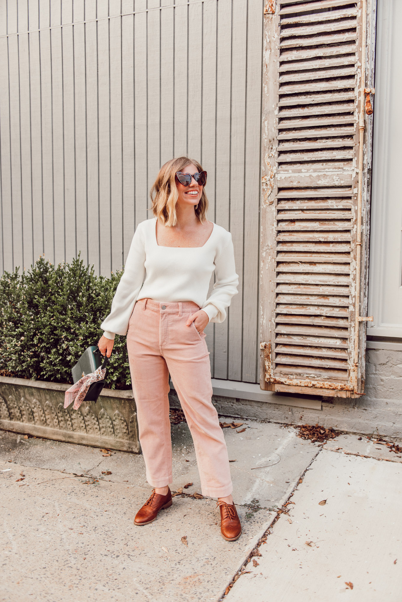 Two Ways I'm Styling Corduroys for Fall 