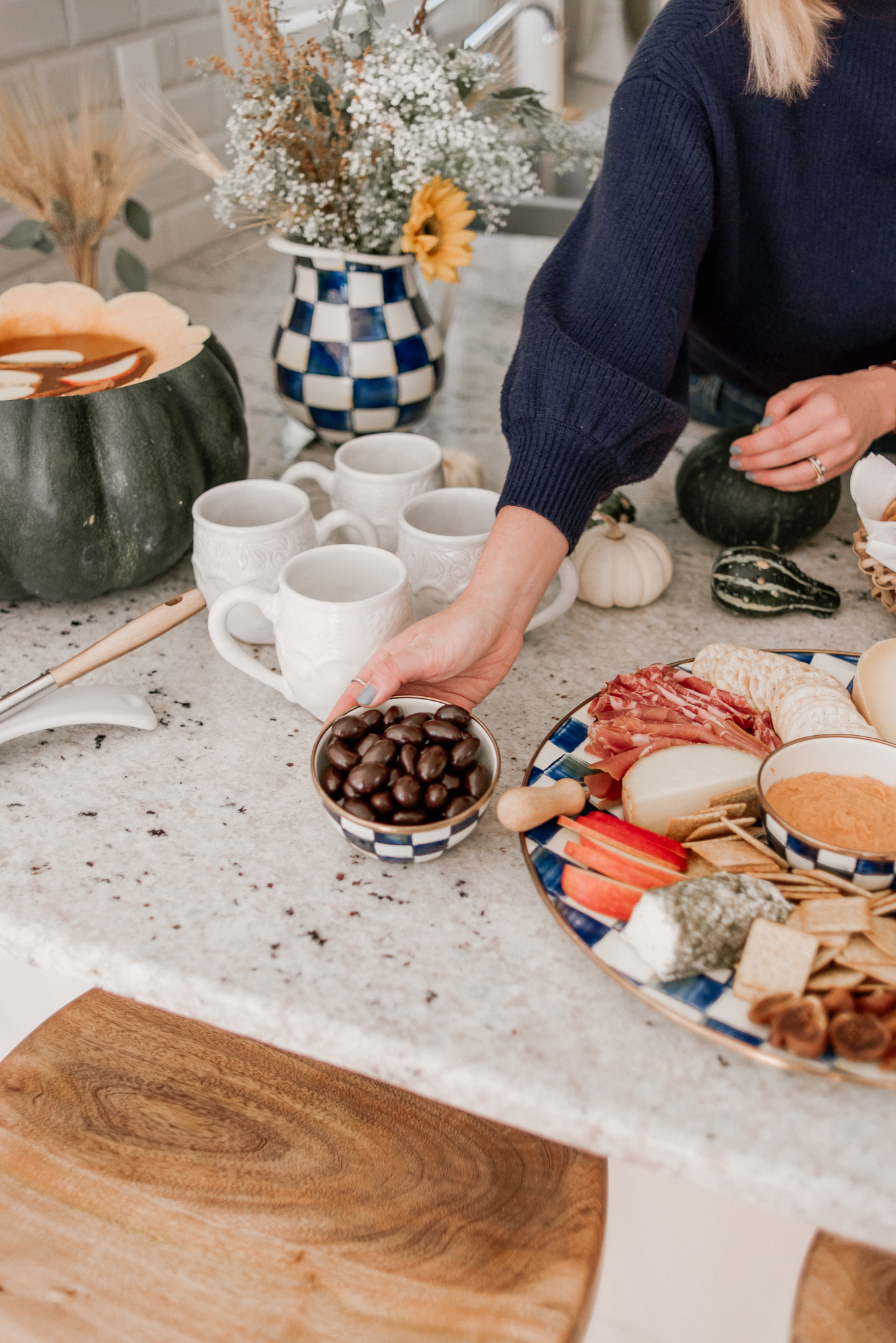 Fall Appetizers | Fall Entertaining with MacKenzie Childs | Louella Reese