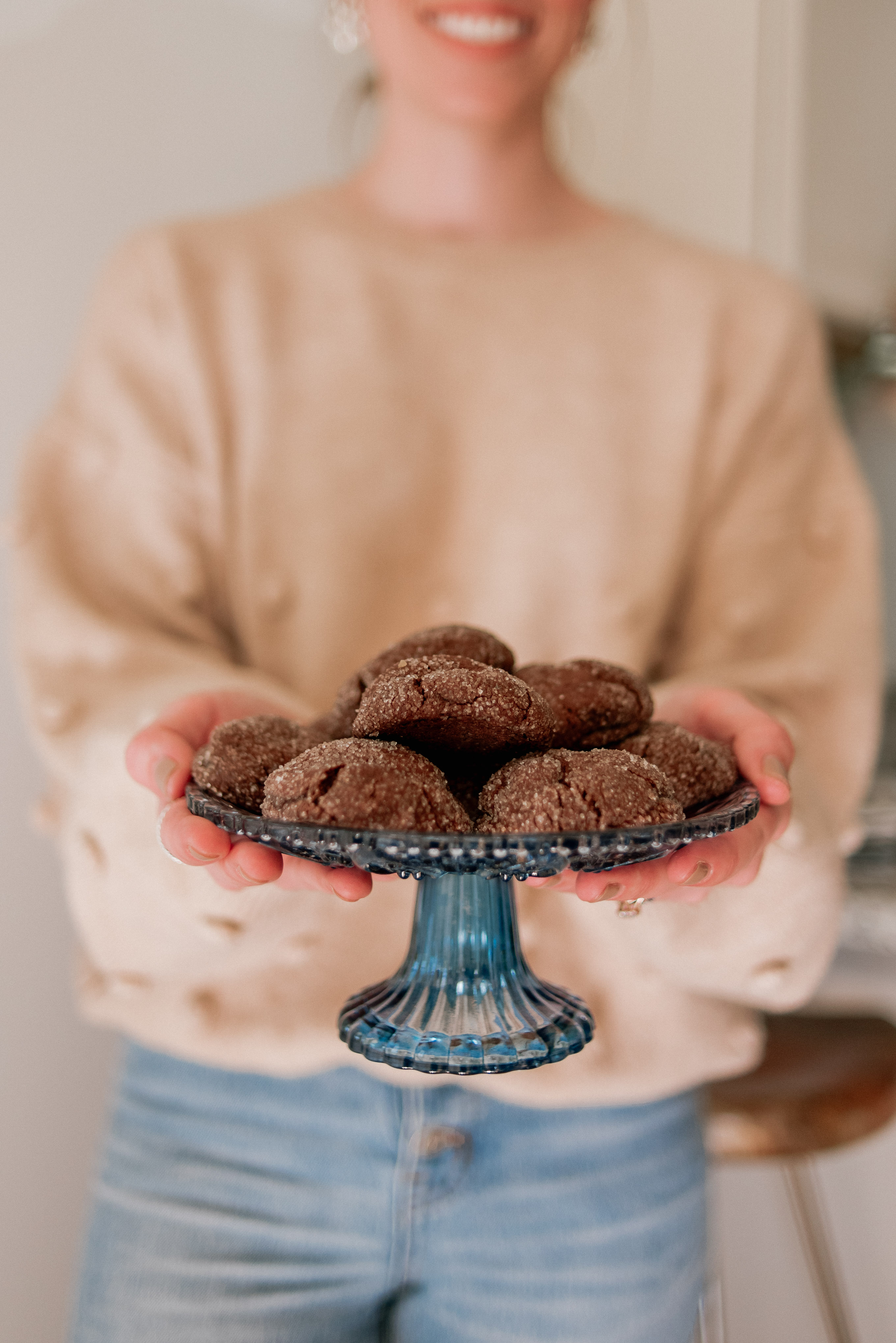 Simple Chocolate Sugar Cookies | Louella Reese