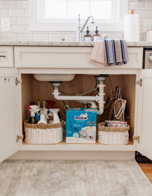 Under Sink Organization | Kitchen Rug | Louella Reese