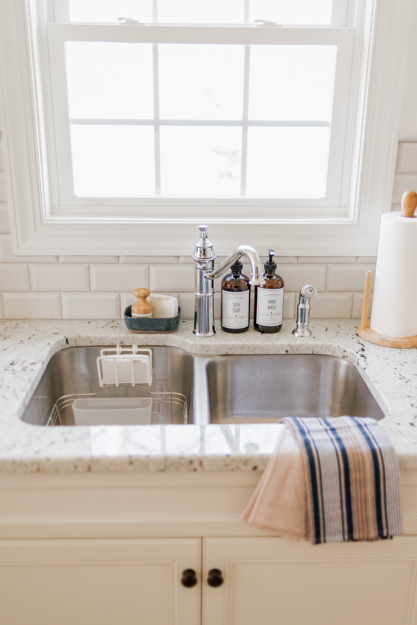 How to Keep Your Kitchen Sink Organized and Clean | Louella Reese