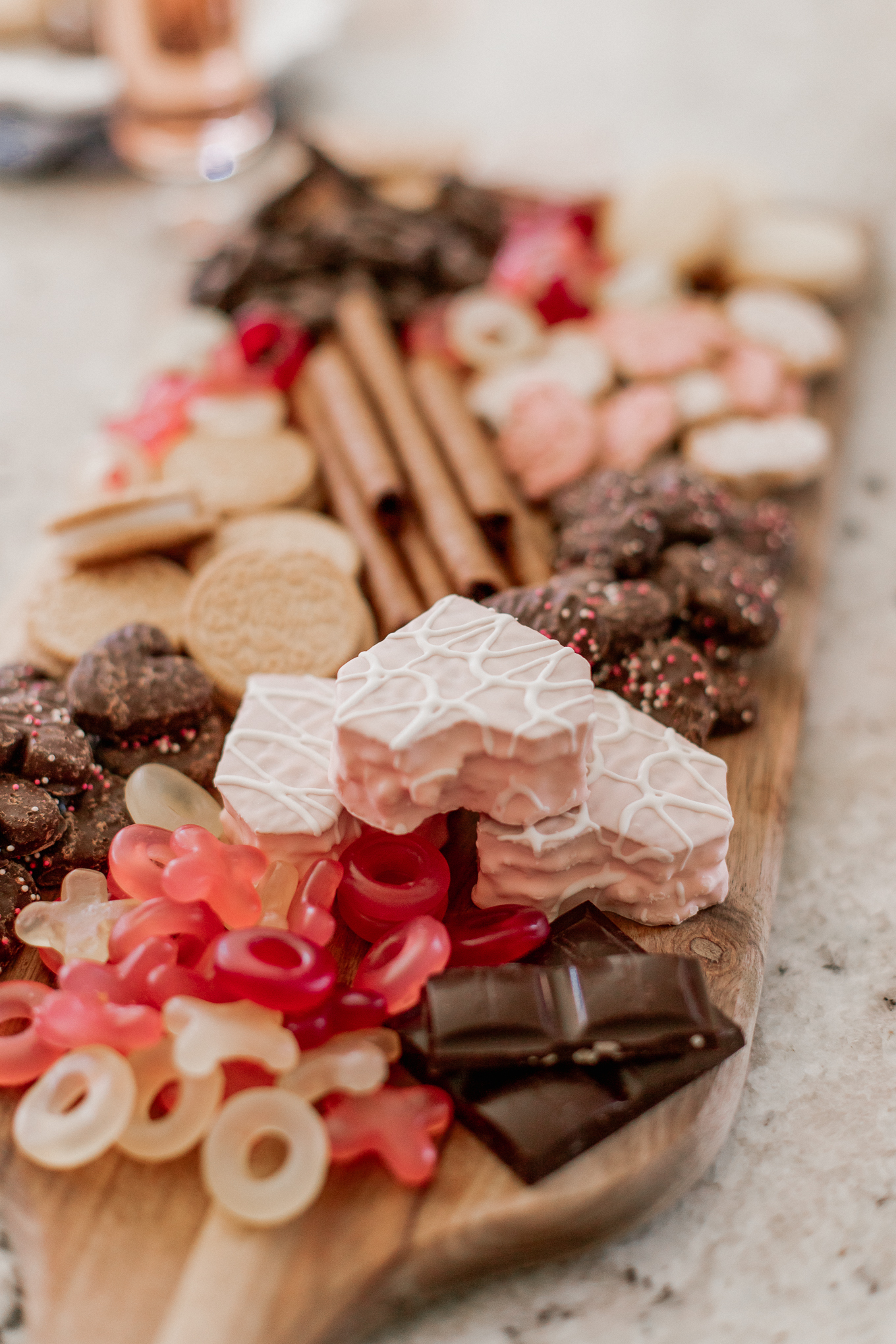 Valentine's Day Dessert Charcuterie Board | How to Entertain for Galentine's Day | Louella Reese