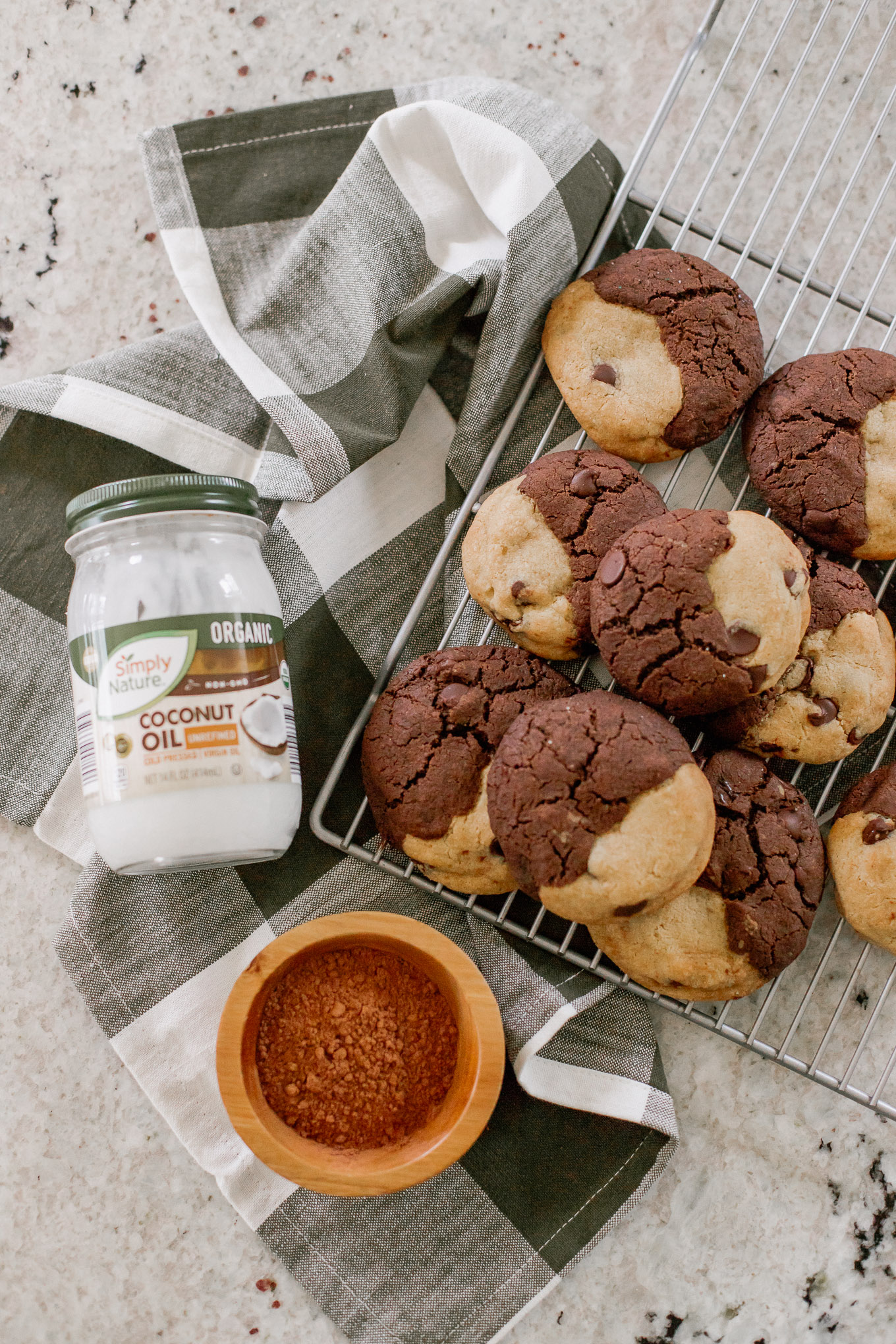 The BEST BROOKIE Recipe - Half Brownie, Half Chocolate Chip Cookie Cookies | Louella Reese