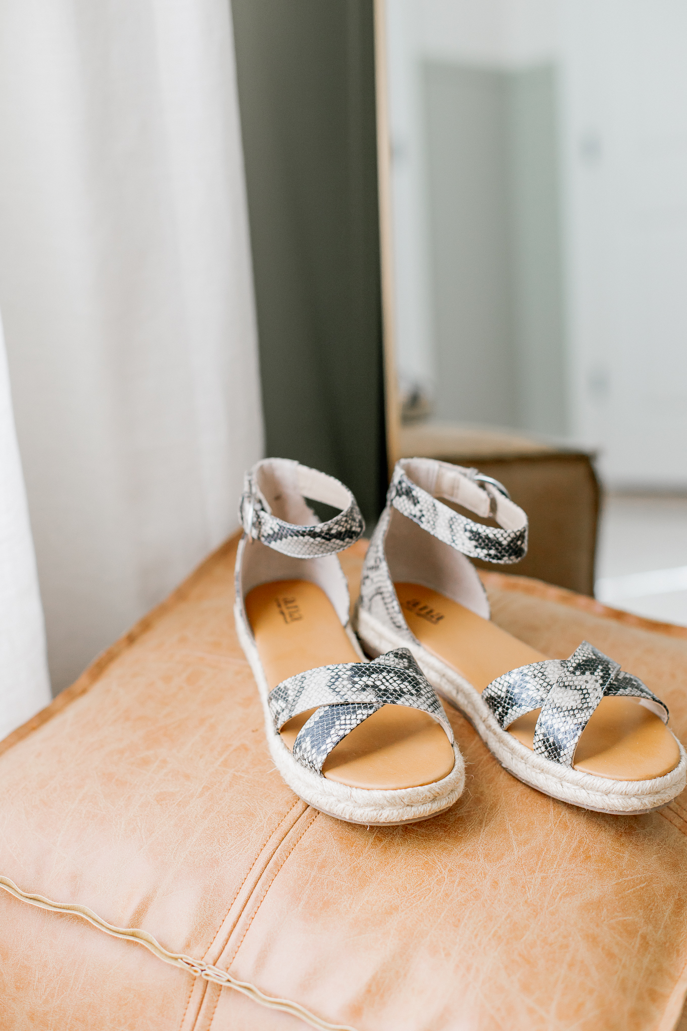 The BEST Affordable Spring Sandals for Women | Snakeskin Ankle Strap Sandals | Louella Reese