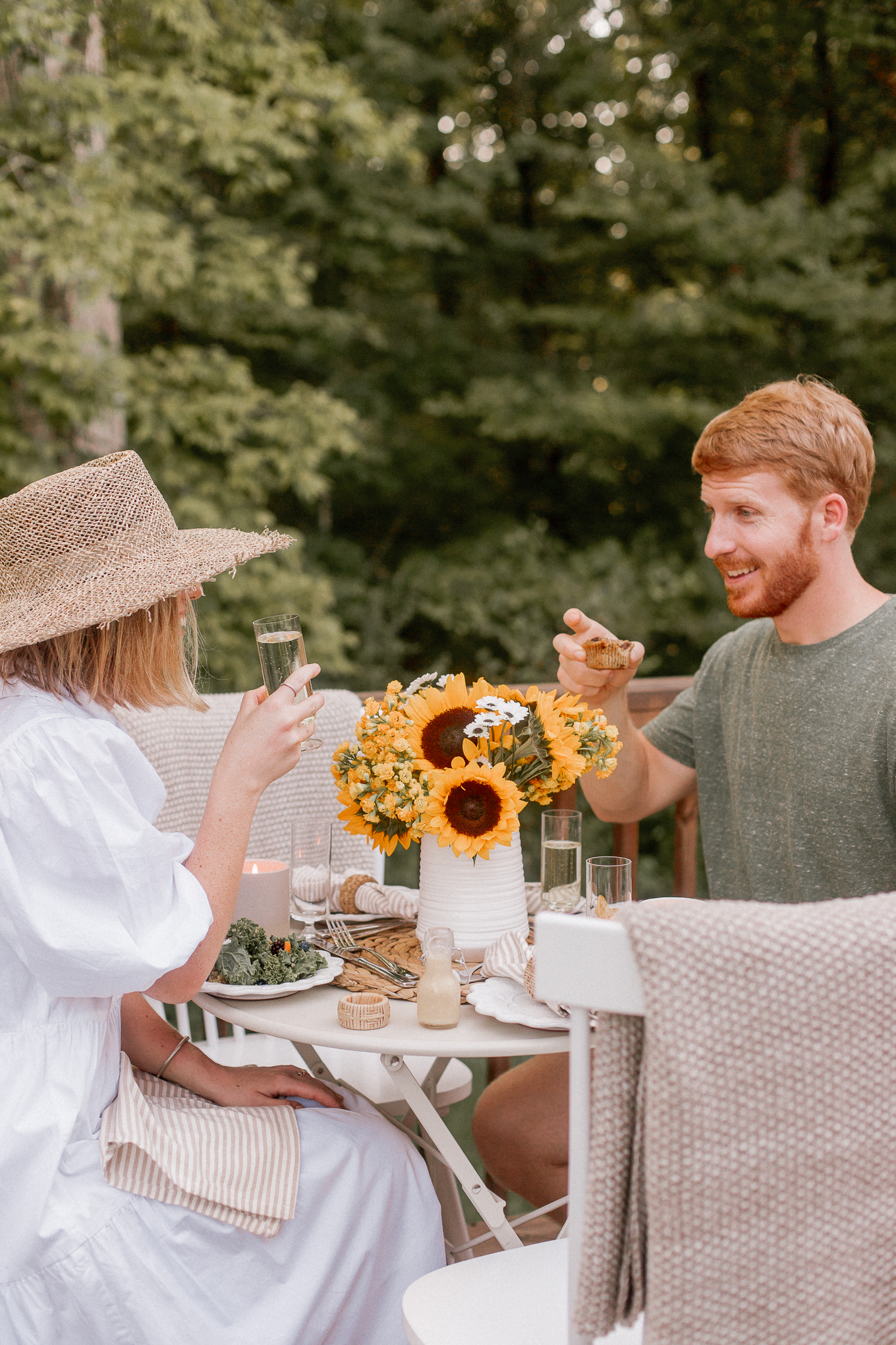 Late Summer Soiree with a Farmer's Market Menu | Louella Reese