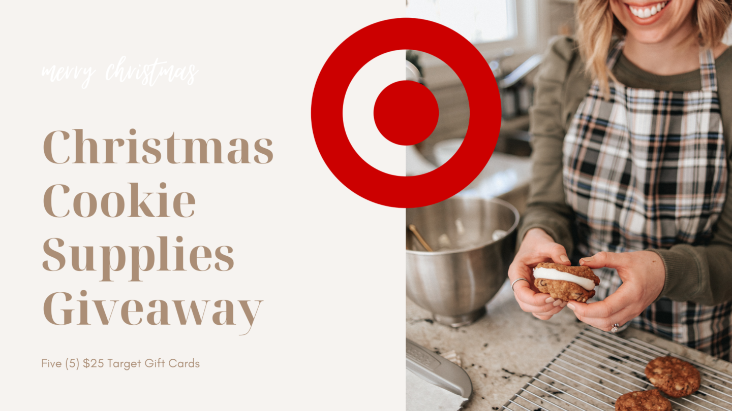 Christmas Cookie Target Giveaway