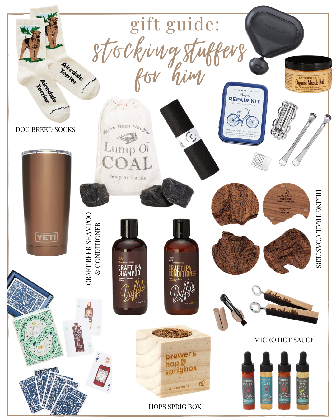 2020 Stocking Stuffers for Him & Her | 2020 Holiday Gift Guide: Stocking Stuffers for Him | 202 Stocking Stuffers | Louella Reese