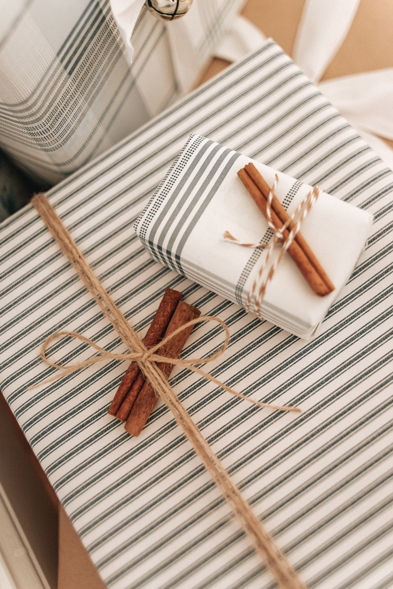 Holiday Wrapping Paper Ideas, Striped Wrapping Paper | Louella Reese