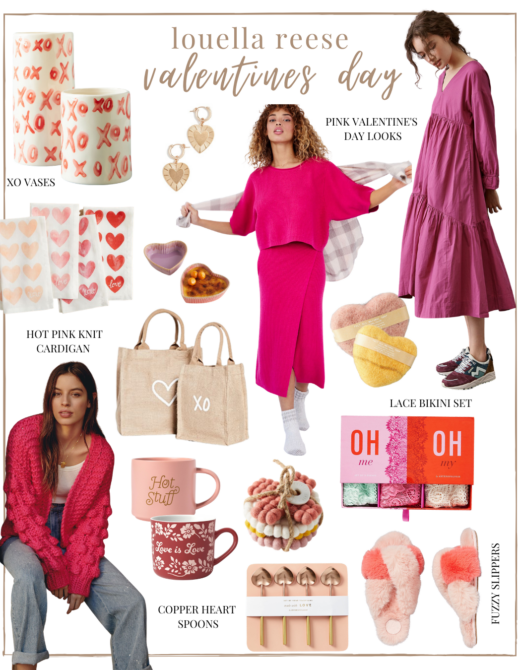 Valentine's Day Gift Guide for Her | pink gifts | lifestyle | Louella Reese