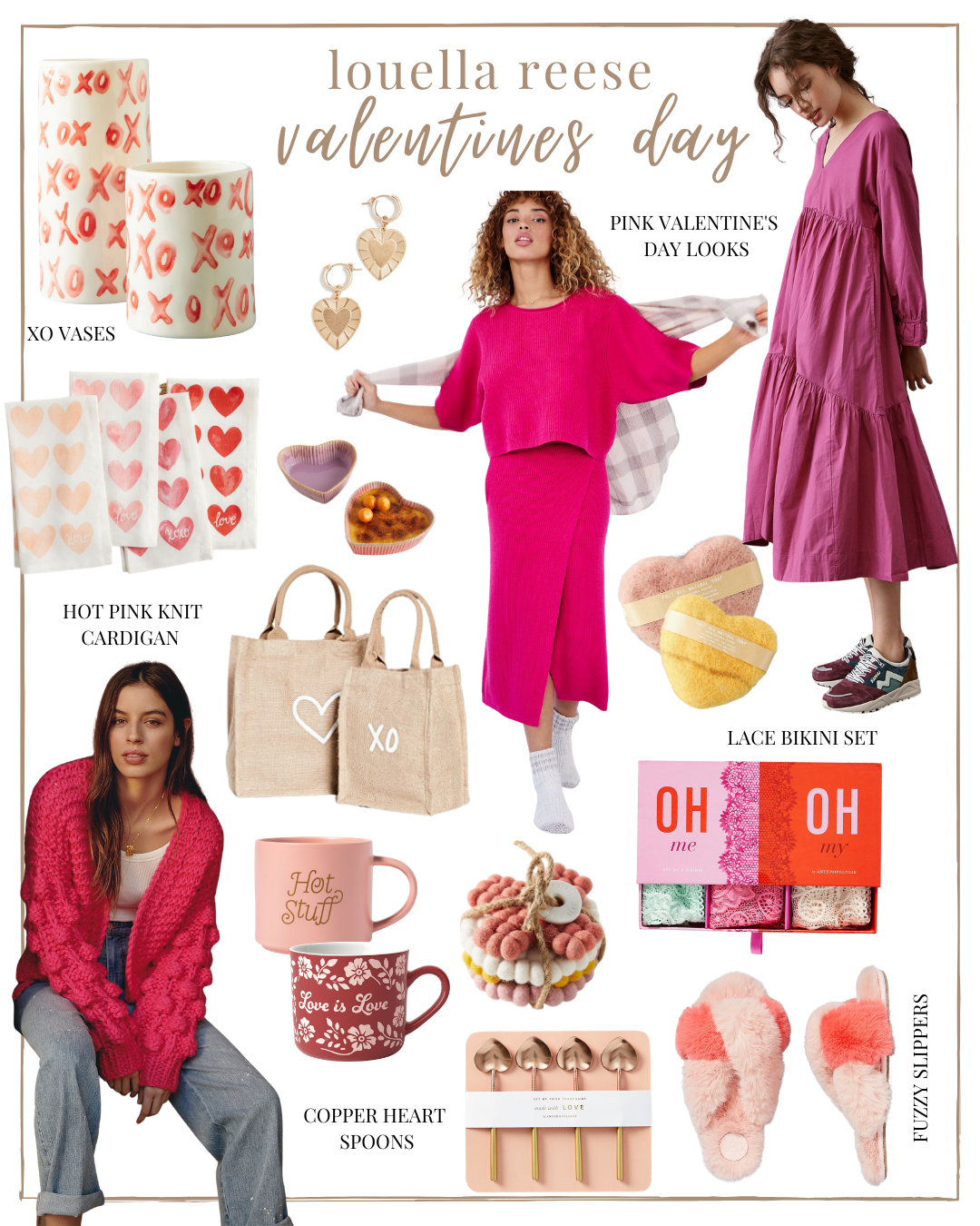 Valentines Day Gift Guide for Her | pink gifts | lifestyle | Louella Reese