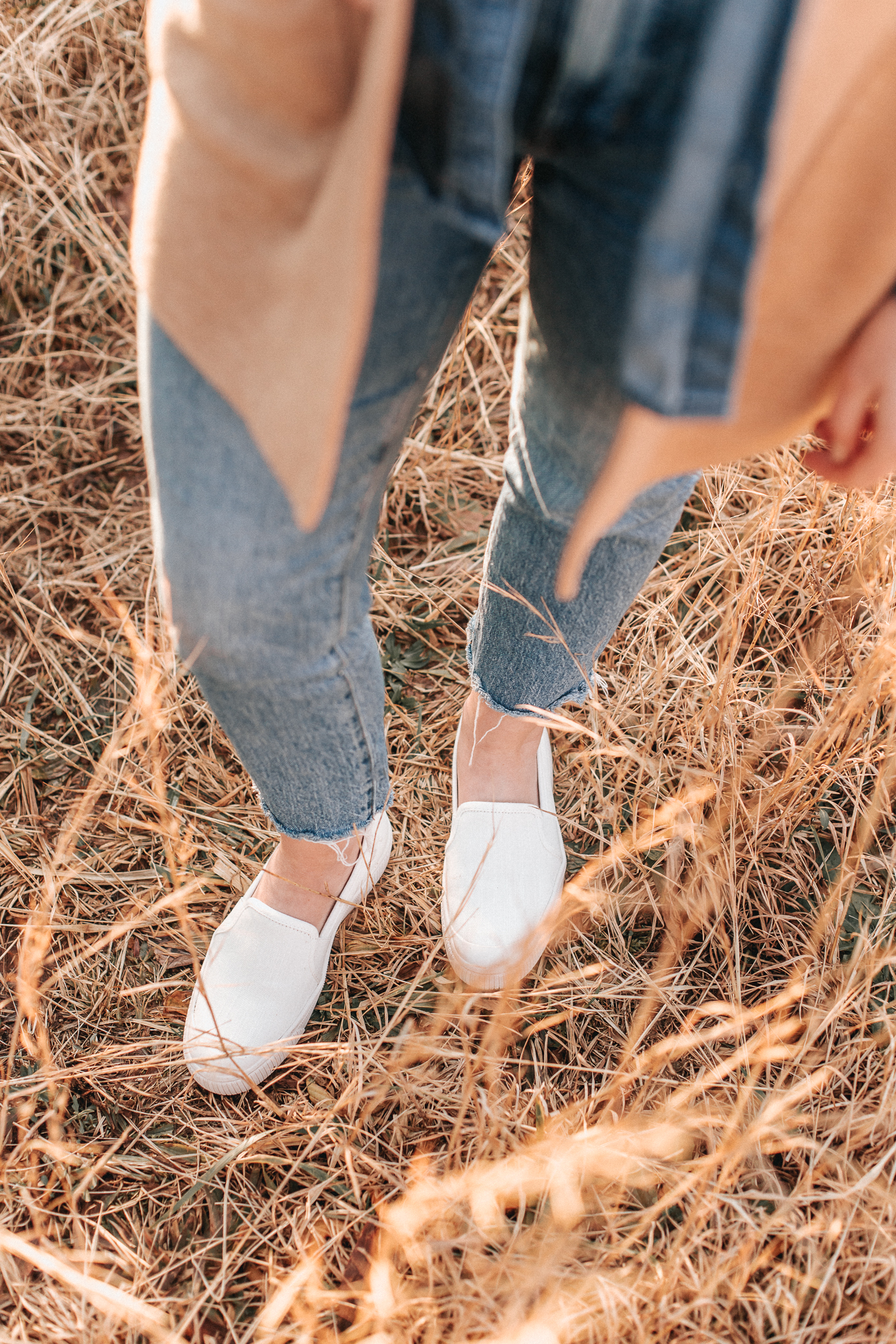 Essential Closet Staples for your Wardrobe | White Sneakers, Slip-on Sneakers | Louella Reese