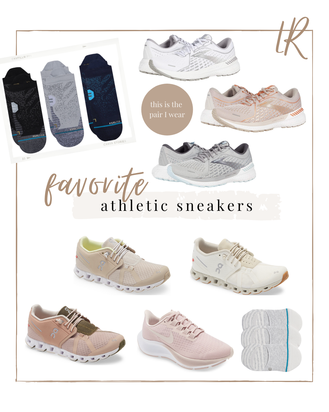 Favorite Athletic Sneakers - at home workout sneakers, running sneakers | lifestyle | Louella Reese