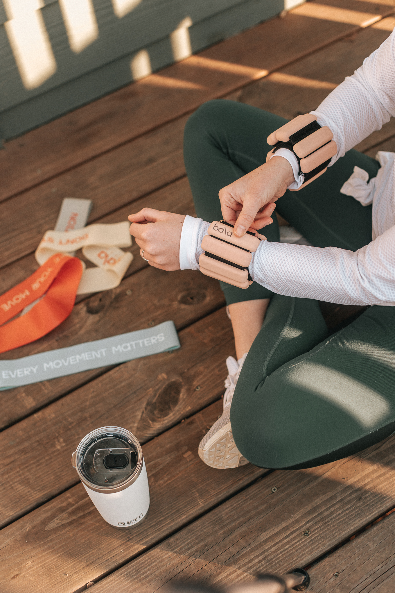 Weighted Workout Bracelets | Louella Reese