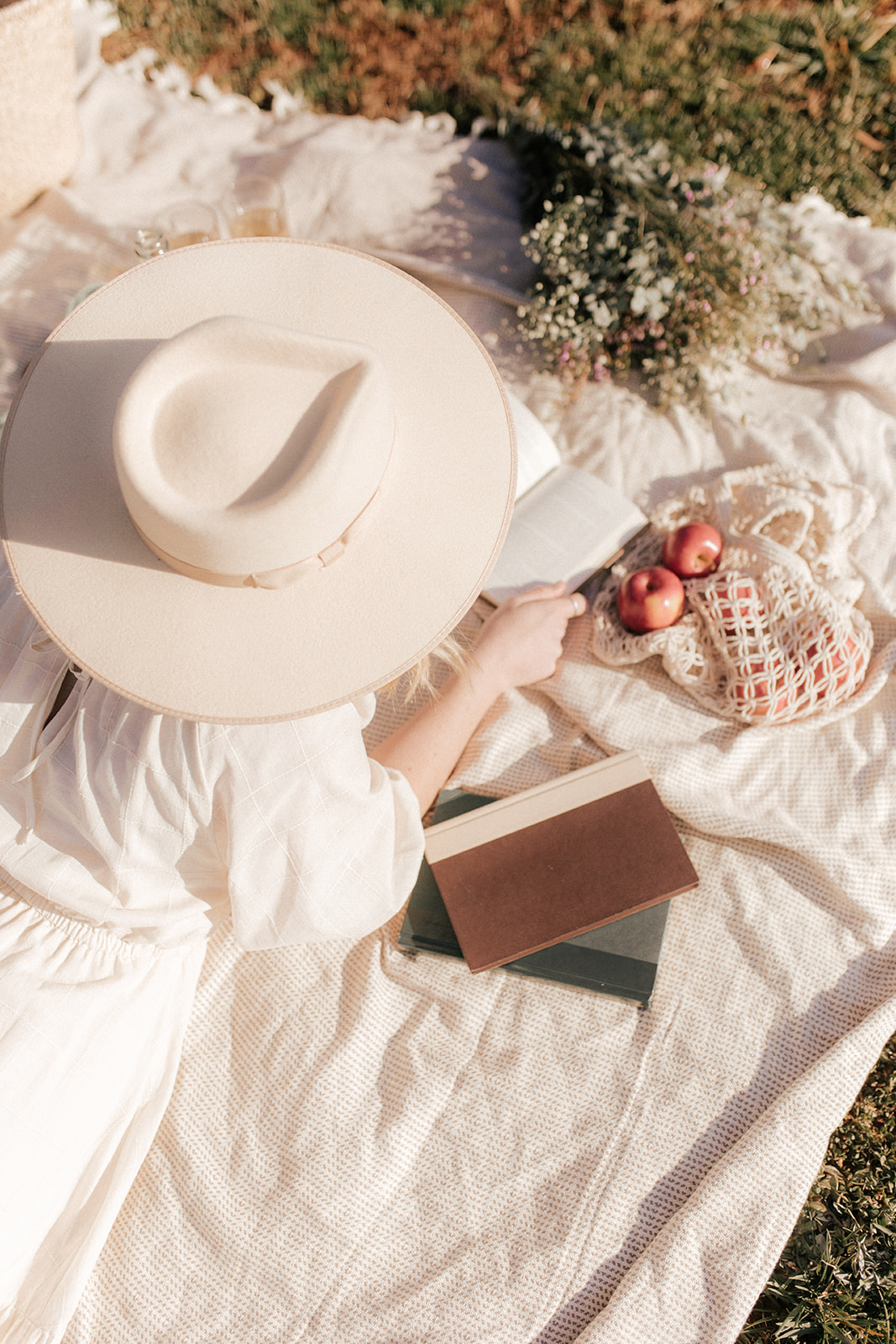 neutral spring dress | Louella Reese