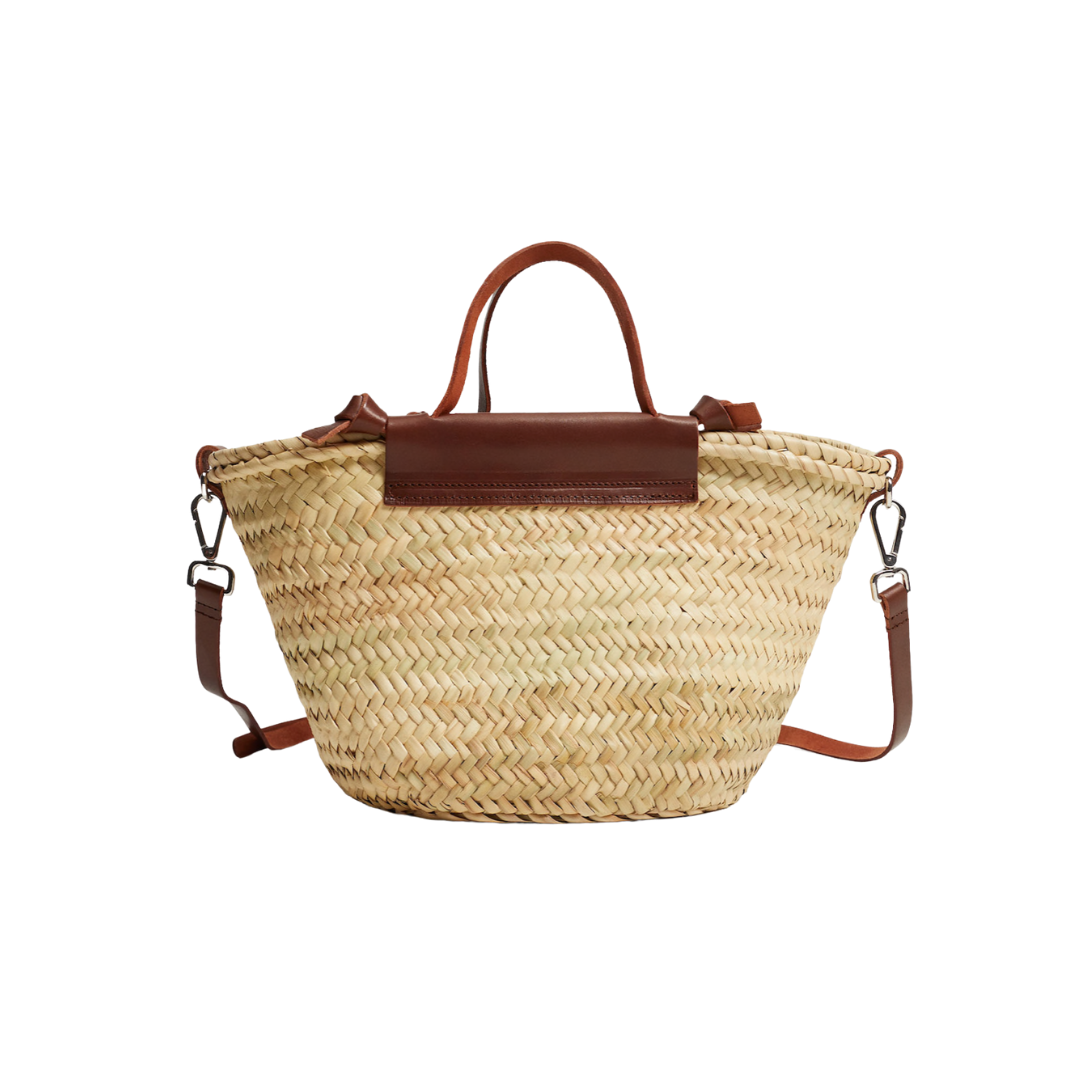 straw tote under $100, spring bags | louella reese
