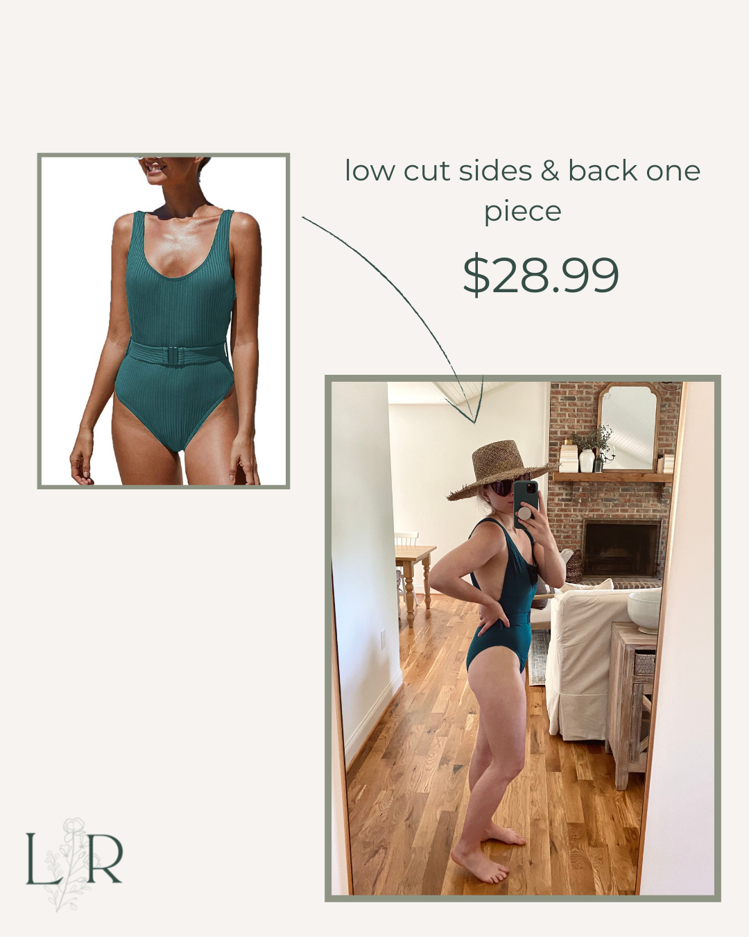 Sexy One Piece Swimsuit for Summer | Louella Reese