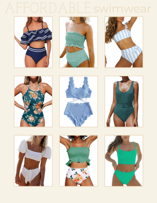 Affordable Swimwear for Summer, 9 Swimsuits under $30 | Louella Reese