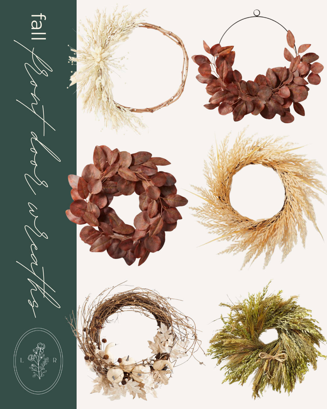 Fall Decor Finds, Fall Wreaths | Louella Reese