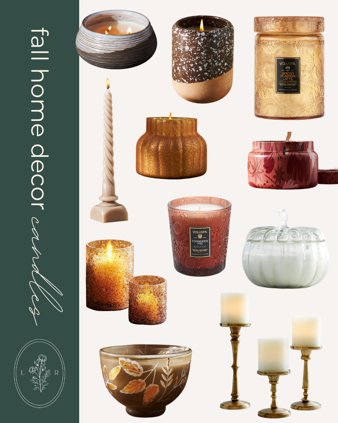 Fall Decor Finds, Fall Candles | Louella Reese